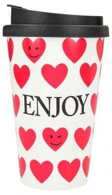 Depesche To-Go-Becher Mit Spruch "Enjoy"