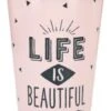 Depesche To-Go-Becher Mit Spruch "Life Is Beautiful" -Depesche 002180 030 1