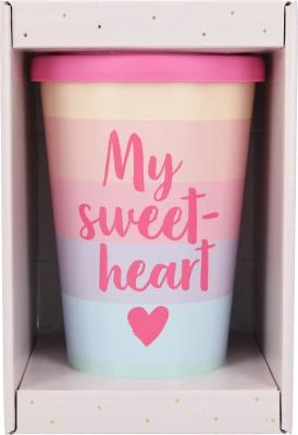 Depesche To-Go-Becher Mit Spruch "My Sweetheart" 4 Depesche To-Go-Becher Mit Spruch "My Sweetheart" – Bild 2