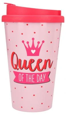 Depesche To-Go-Becher Mit Spruch "Queen Of The Day"
