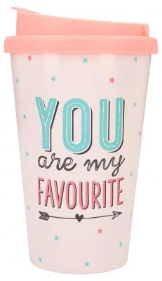 Depesche To-Go-Becher Mit Spruch "You Are My Favourite"