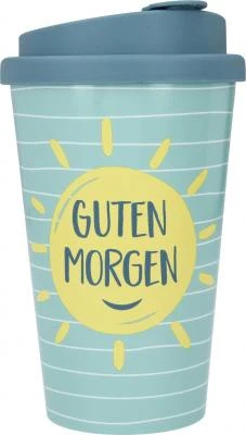 Depesche To-Go-Becher Mit Spruch "Guten Morgen"