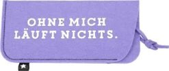 Depesche Brillenhülle Aus Filz “Ohne Mich Läuft Nichts”