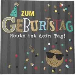 Depesche Pop-up-Musikkarte “Zum Geburtstag” Mit Licht-Effekt