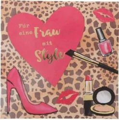 Depesche Pop-up-Musikkarte “Frau Mit Style” Mit Licht-Effekt