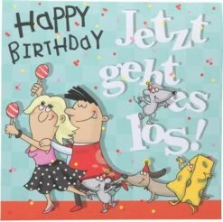 Depesche Pop-up-Musikkarte “Polonäse” Mit Licht-Effekt