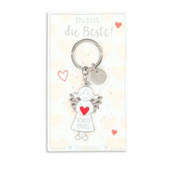 Depesche Schutzengel Anhänger Weiß – “Du Bist Die Beste!”
