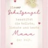 Depesche Mini-Bilderrahmen Mit Schriftzug “Dieser Schutzengel Beschützt Die Tollste, Liebste Und Beste Mama Der Welt.” -Depesche 11625 01
