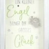 Depesche Mini-Bilderrahmen Mit Schriftzug “Ein Kleiner Engel Bringt Dir Großes Glück.”