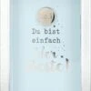 Depesche Mini-Bilderrahmen Mit Schriftzug “Du Bist Einfach Der Beste!” -Depesche 11625 14