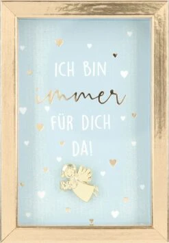 Depesche Mini-Bilderrahmen Mit Schriftzug “Ich Bin Immer Für Dich!”