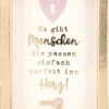 Depesche Mini-Bilderrahmen Mit Schriftzug “Es Gibt Menschen, Die Passen Einfach Perfekt Ins Herz!” -Depesche 11625 17