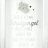 Depesche Mini-Bilderrahmen Mit Schriftzug “Dieser Kleine Schutzengel Passt Immer Auf Darauf Auf, Dass Du Gesund Bleibst!” -Depesche 11625 19