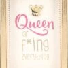 Depesche Mini-Bilderrahmen Mit Schriftzug “Queen Of F*ing Everything” -Depesche 11625 41