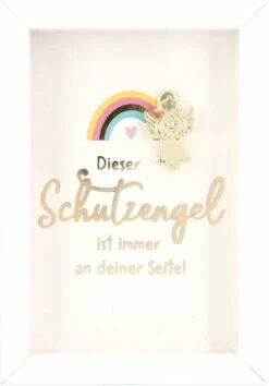 Depesche Mini-Bilderrahmen Mit Schriftzug “Dieser Schutzengel Ist Immer An Deiner Seite!”