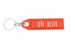 Depesche Schlüsselanhänger “Die Beste” – Leder