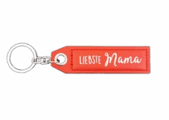 Depesche Schlüsselanhänger “Liebste Mama” – Leder