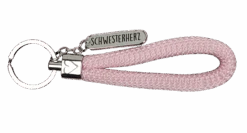 Depesche Schlaufen-Schlüsselanhänger “Schwesterherz”