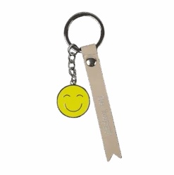 Depesche Fähnchen-Schlüsselanhänger “Be Happy”