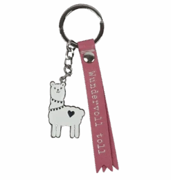 Depesche Fähnchen-Schlüsselanhänger “Wundervoll Toll”