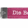 Depesche Schlaufen Schlüsselanhänger “Glücksfilz – Die Beste” Mit Metallabschluss