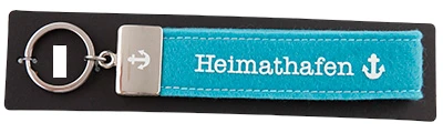 Depesche Schlaufen Schlüsselanhänger “Glücksfilz – Heimathafen” Mit Metallabschluss 4 Depesche Schlaufen Schlüsselanhänger “Glücksfilz – Heimathafen” Mit Metallabschluss – Bild 2