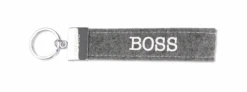Depesche Schlaufen Schlüsselanhänger “Glücksfilz – Boss” Mit Metallabschluss