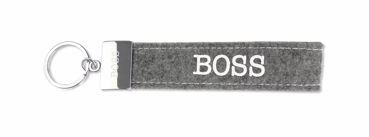 Depesche Schlaufen Schlüsselanhänger “Glücksfilz – Boss” Mit Metallabschluss 3 Depesche Schlaufen Schlüsselanhänger “Glücksfilz – Boss” Mit Metallabschluss
