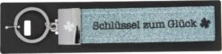 Depesche Schlaufen Schlüsselanhänger “Glücksfilz – Schlüssel Zum Glück” Mit Metallabschluss -Depesche 4298 018