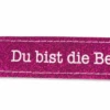 Depesche Schlaufen Schlüsselanhänger “Glücksfilz – Du Bist Die Beste!” Mit Metallabschluss -Depesche 4298 033