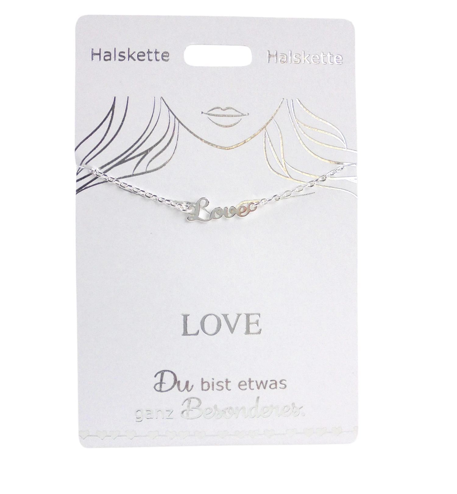 Depesche Halskette “Love”, Versilbert 3 Depesche Halskette “Love”, Versilbert