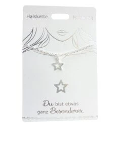 Depesche Halskette “Stern”, Versilbert
