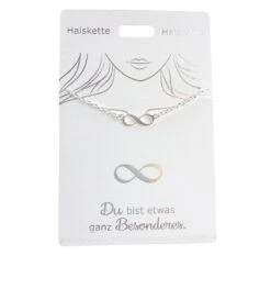 Depesche Halskette “Unendlichkeit”, Versilbert