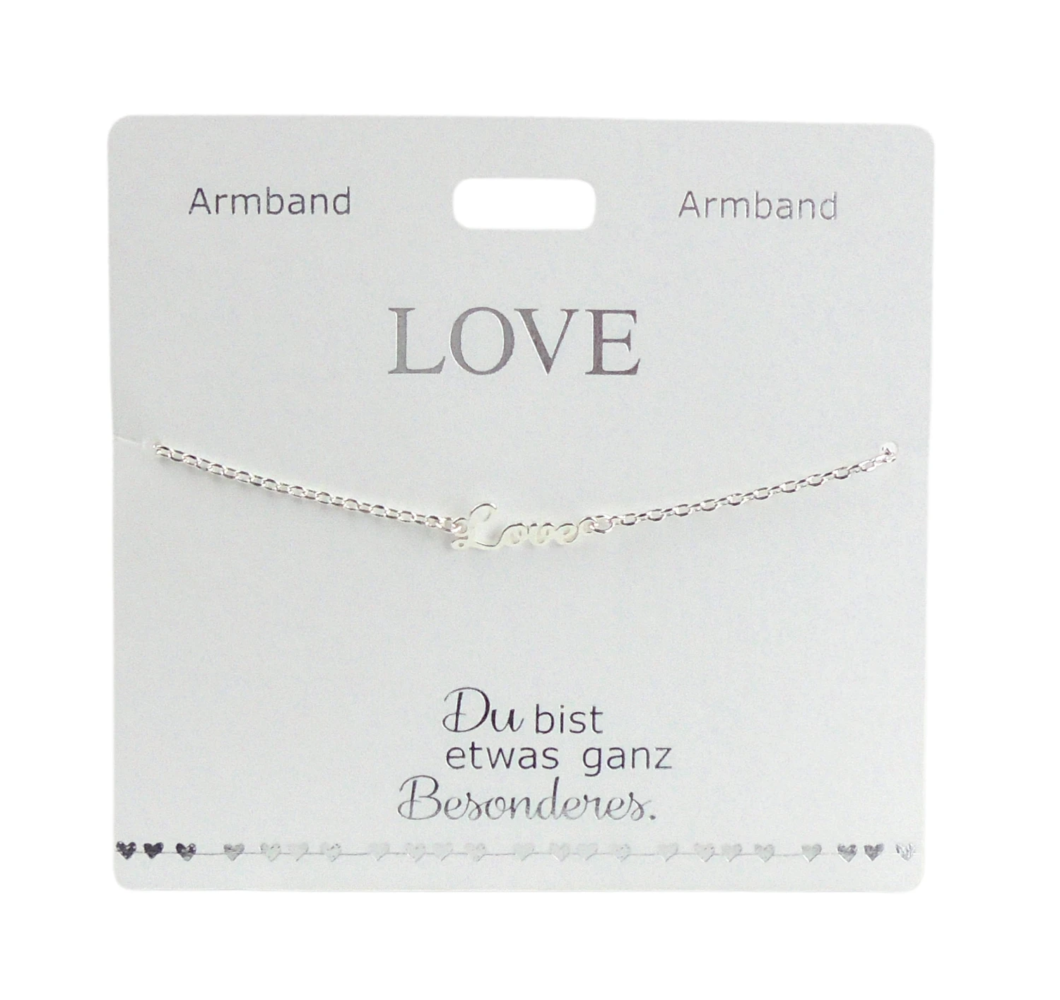 Depesche Armband “Love”, Versilbert 3 Depesche Armband “Love”, Versilbert