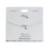Depesche Armband “Unendlichkeit & Herz”, Versilbert 1 Depesche Armband “Unendlichkeit & Herz”, Versilbert -Depesche 4715 30